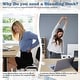 preview thumbnail 41 of 51, Futzca Height Adjustable Electric Standing Desk Sit Stand Computer Stand up Desk with Splice Board