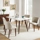 preview thumbnail 1 of 64, HULALA HOME Melisa Solid Wood Dining Chair Set of 4