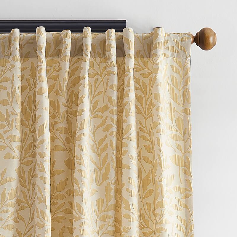 Martha Stewart Vineyard Backtab Curtain Panel Pair