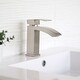 preview thumbnail 4 of 37, STYLISH Single Handle Single Hole Bathroom Faucet Lead Free - Faucet Height: 7" Spout Height: 4"