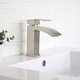 preview thumbnail 2 of 37, STYLISH Single Handle Single Hole Bathroom Faucet Lead Free - Faucet Height: 7" Spout Height: 4"