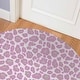 preview thumbnail 34 of 39, CHEETAH CANDY Indoor Floor Mat By Kavka Designs 5'X5' - Purple