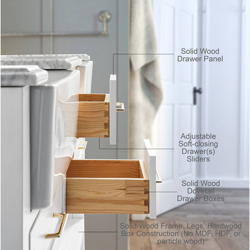 Ancerre Designs Hayley Bathroom Vanity Set