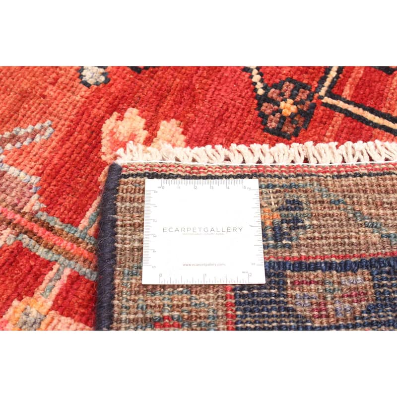 ECARPETGALLERY Hand-knotted Konya Anatolian Red Wool Rug - 4'1 x 6'10