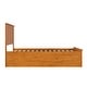 preview thumbnail 49 of 64, Nantucket Solid Wood Platform Bed with Matching Footboard & Twin Trundle