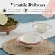 preview thumbnail 14 of 27, Portmeirion Set of 4 Potters Brushstroke Oatmeal Bowls - 6.5" (D) x 2" (H)