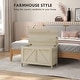 preview thumbnail 5 of 5, 30" Farmhouse Lift Top Box Organizer with Safety Hinge