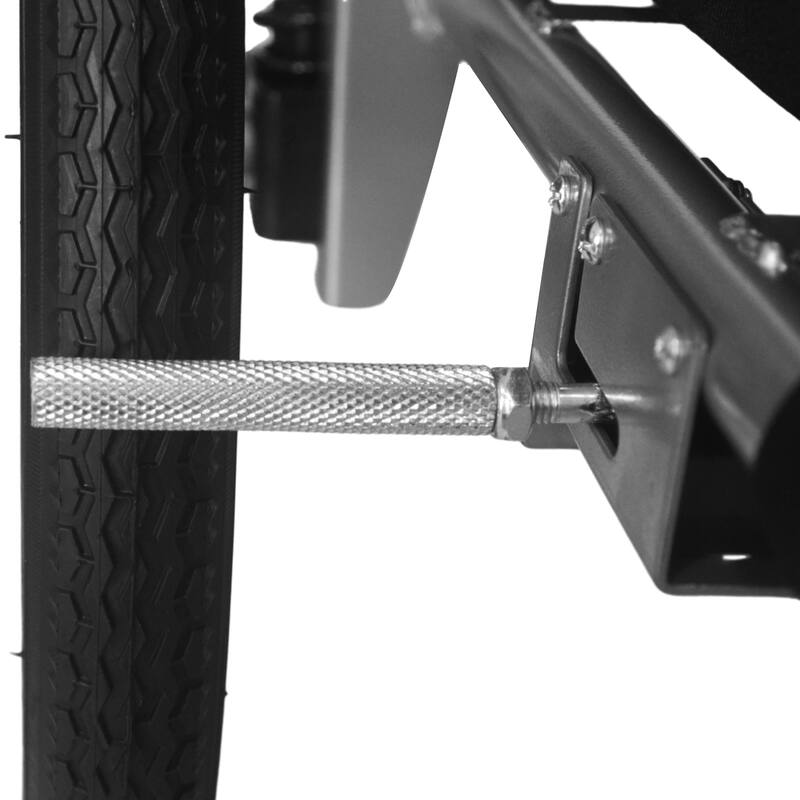 3-in-1 Heavy-Duty Bike Cargo Trailer E-Bike Compatible Steel Frame, 110lb Capacity, Convertible Stroller & Pull Cart Suspension