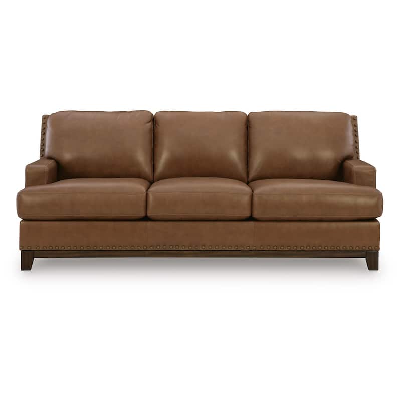 Signature Design by Ashley Brendola Brown Sofa - 90" W x 41" D x 40" H
