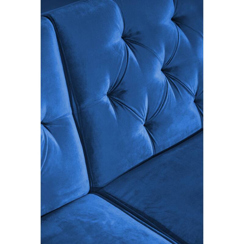 87.8'' Convertible Velvet Sofa Bed Sleeper Futon