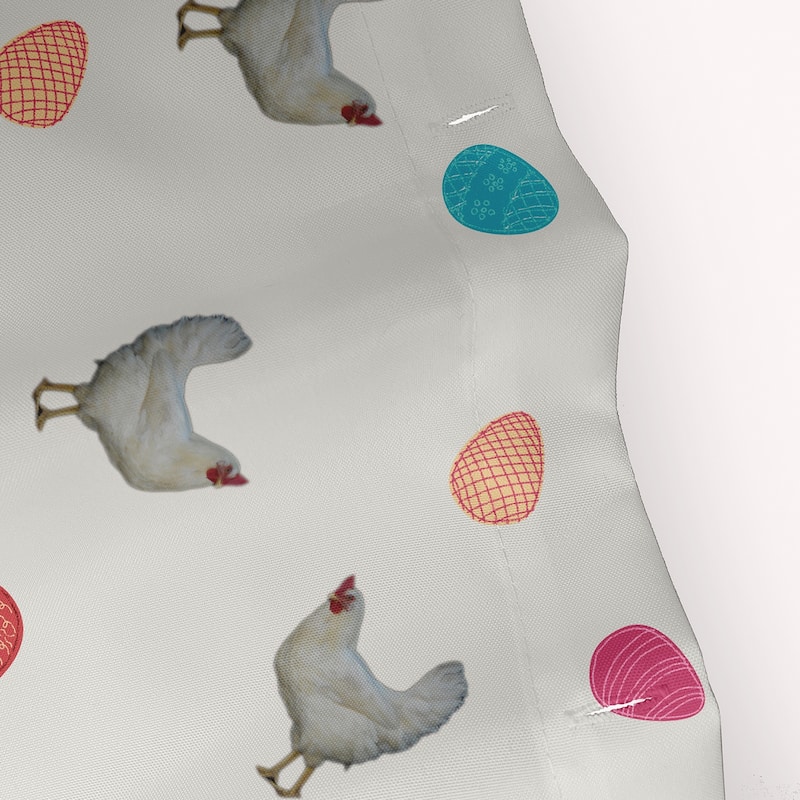 Chickens and Eggs Shower Curtain