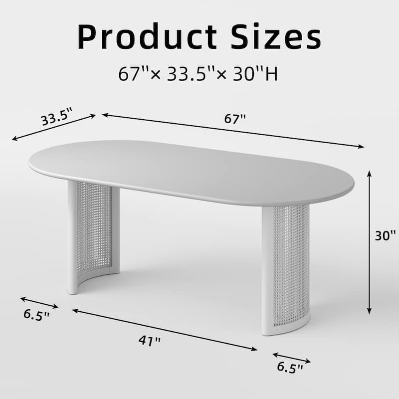Oval Wood Dining Table Double Pedestal Kitchen Table
