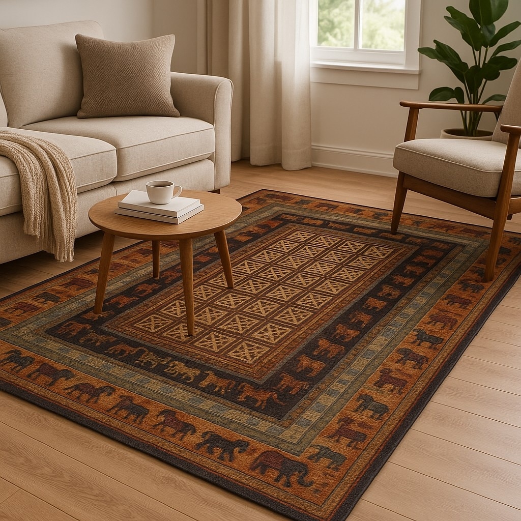 Dream Decor Rugs Parish Altai Southwestern Wool Area Rug