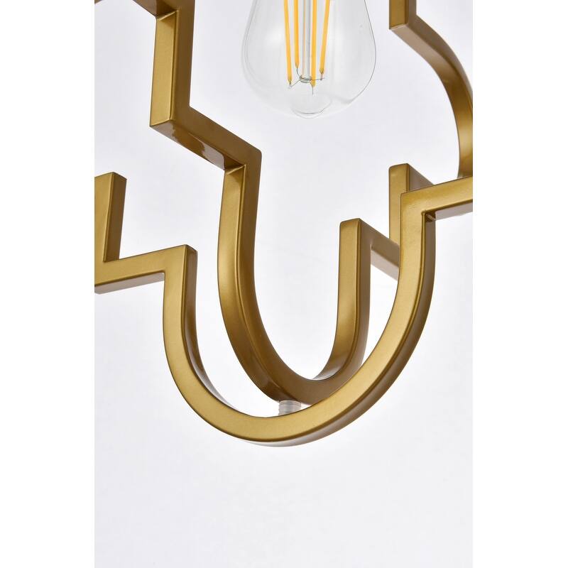 Sage 1 Light Pendant in black - 15 Inch
