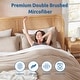 preview thumbnail 66 of 175, Nestl Ultra Soft Double Brushed Microfiber Duvet Cover Set with Button Closure
