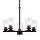 preview thumbnail 1 of 9, Vaxcel Lighting H0313 Park Ridge 5 Light 21" Wide Chandelier