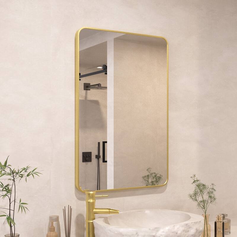 24/30/42/48/60 inch Rectangle Frameless Wall Mounted Bathroom Vanity Mirror