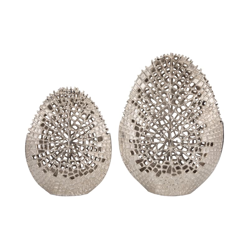 Sagebrook Home Aluminum Vase - Elevate Your Space With Elegant Decor