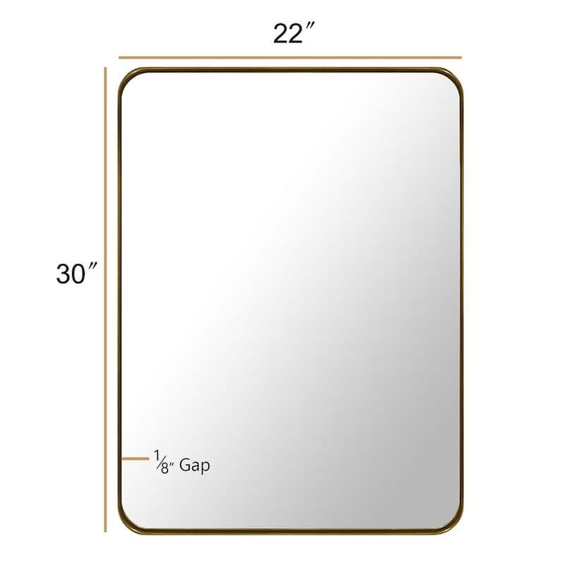 Metal-framed Venetian Wall Mirror