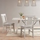 preview thumbnail 11 of 29, INK+IVY Sonoma Dining Side Chair Set of 2 Reclaimed White