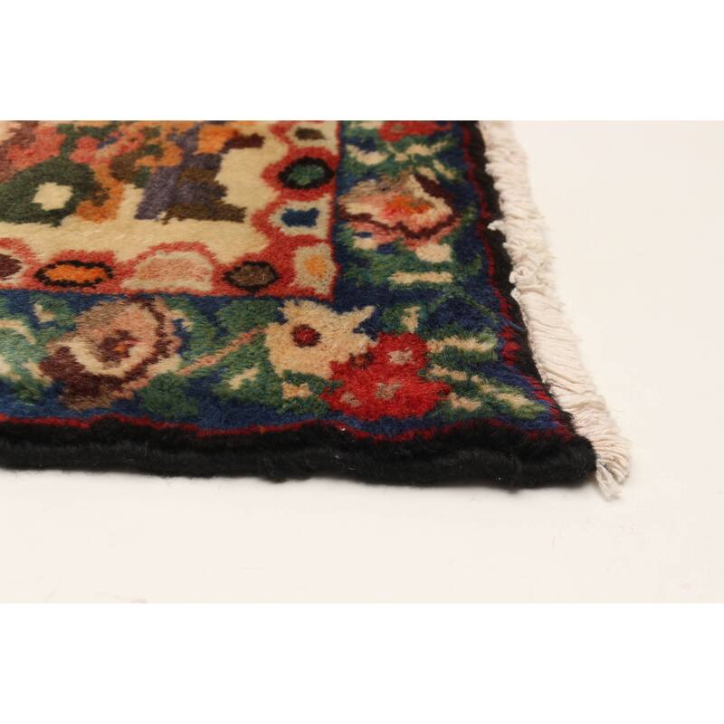 ECARPETGALLERY Hand-knotted Kayseri Vintage Navy Wool Rug - 5'4 x 10'4