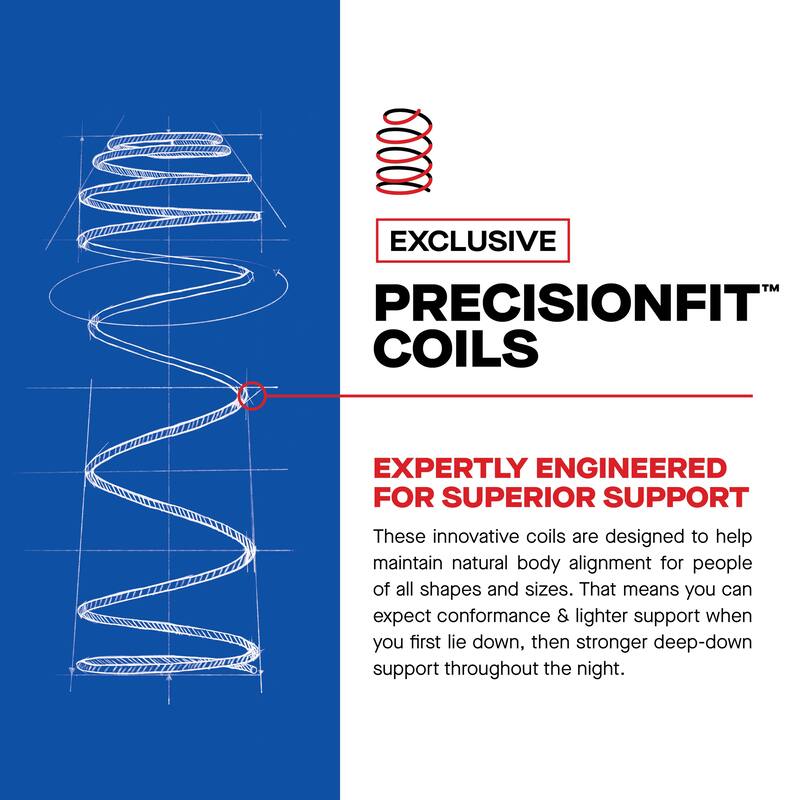 Sealy Posturepedic® Plus Glenshaw 13" Medium Tight Top Hybrid Mattress