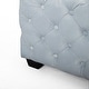 preview thumbnail 32 of 42, Jaymee Modern Glam Button Tufted Velvet Ottoman by Christopher Knight Home