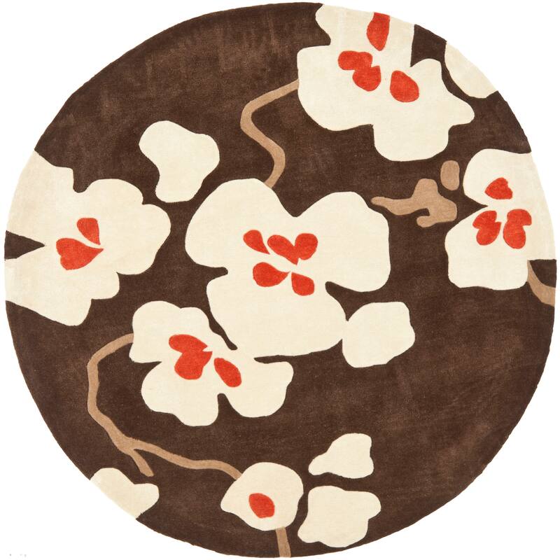SAFAVIEH Handmade Modern Art Neguta Modern Polyester Rug
