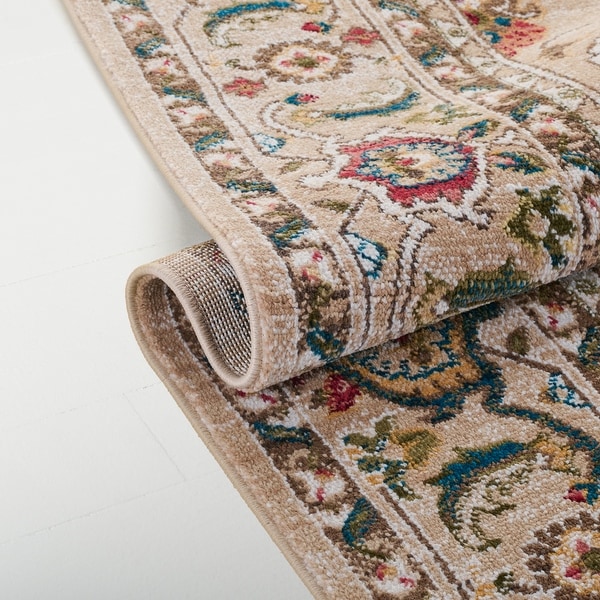 Lauren Ralph Lauren Tristan Traditional Oriental Rug Fringe - Bed