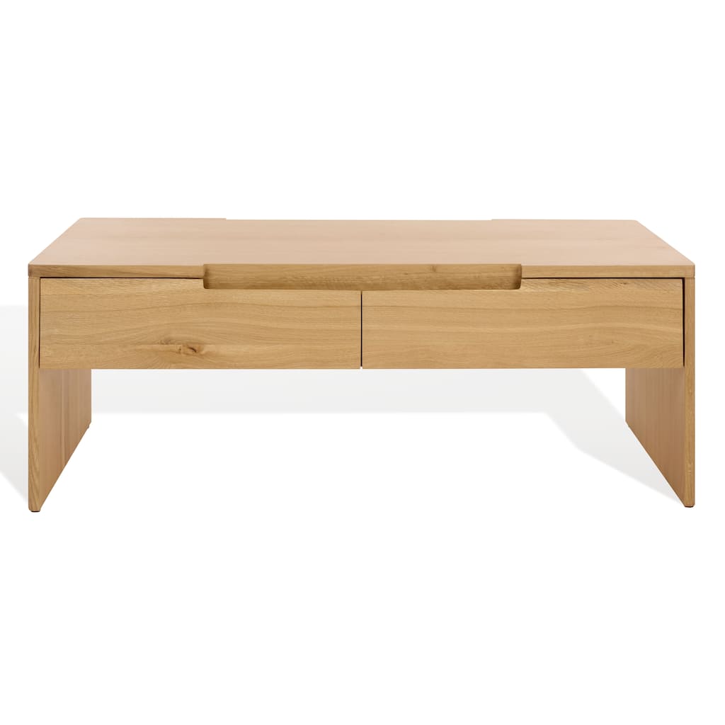 SAFAVIEH Couture Riverside Oak Wood Coffee Table - 42"W x 24"D x 16"H