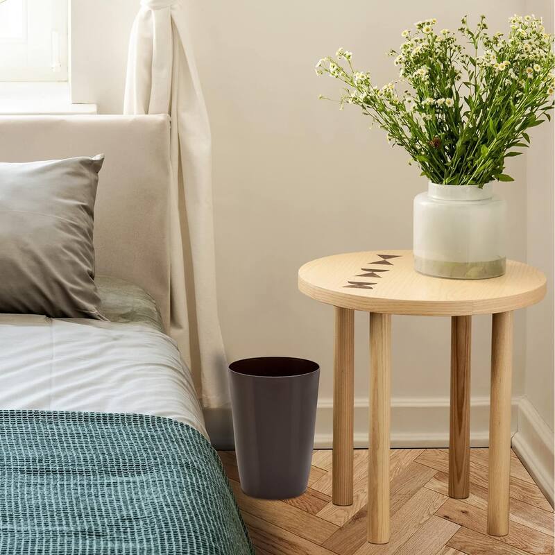 Small Trash Can – Open Top Garbage Cans for Kitchen, Office, Dorm, Bathroom, etc. –Waste Can for Compact/Tight Spaces