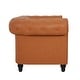 preview thumbnail 21 of 36, Everett Chesterfield 3-Piece Sectional Sofa Set - Rolled Arms & Button Tufted Cushions (Available in Multiple Variations)