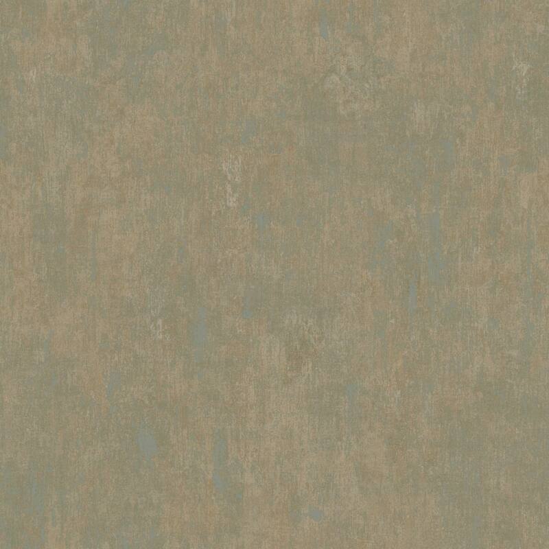 Galerie Wallcoverings Designer Colors Plain Weathered Effect Matte Finish Non-woven Wallpaper Roll - 33-feet long x 21-inches wide - Gold