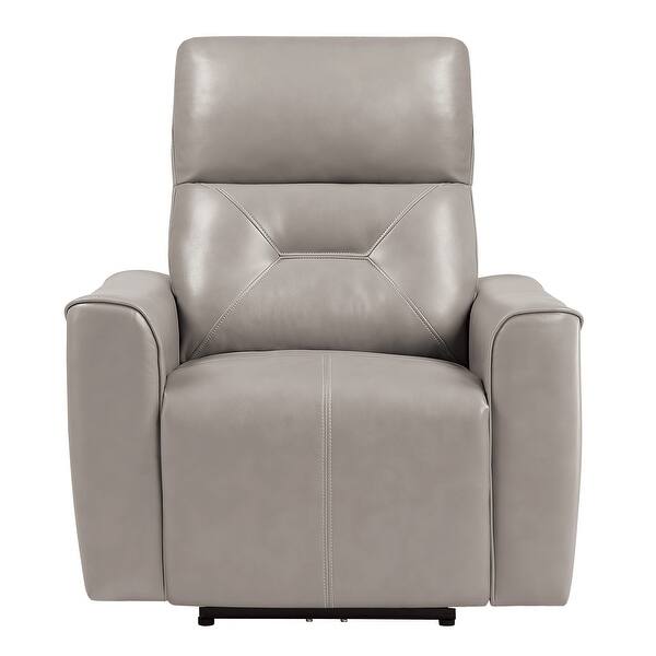 Rheit Power Reclining Chair Overstock 32482950 Light Grey