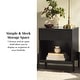 preview thumbnail 16 of 37, Walker Edison Modern Fluted-Drawer Nightstand