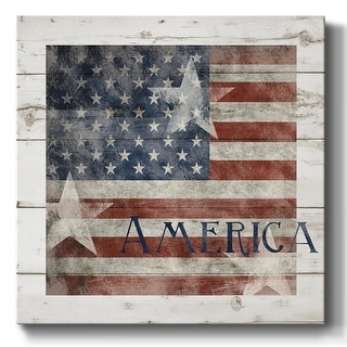 Stars and Stripes-Gallery Wrapped Canvas