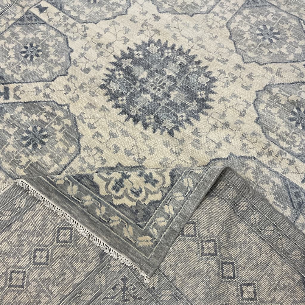HERAT ORIENTAL Handmade Mamluk Wool Rug - 12'1" x 15'3"