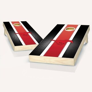 SMU Mustangs Stripe Outdoor Cornhole Board Set