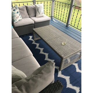 Aura Rattan Outdoor Patio Coffee Table