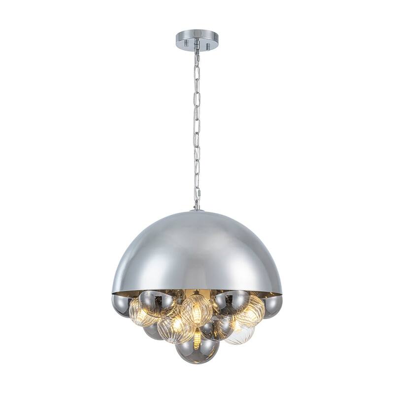 Decorative Cluster Globe Bubble Pendant Light with Dome Style