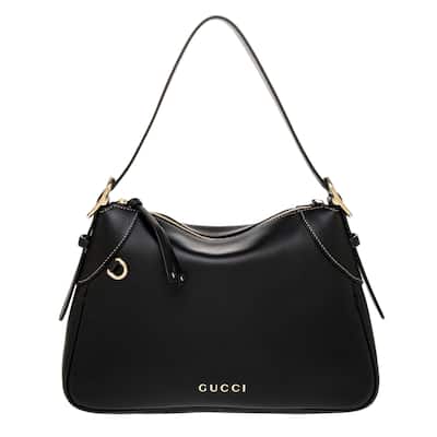 Gucci GG Emblem Medium Shoulder Bag