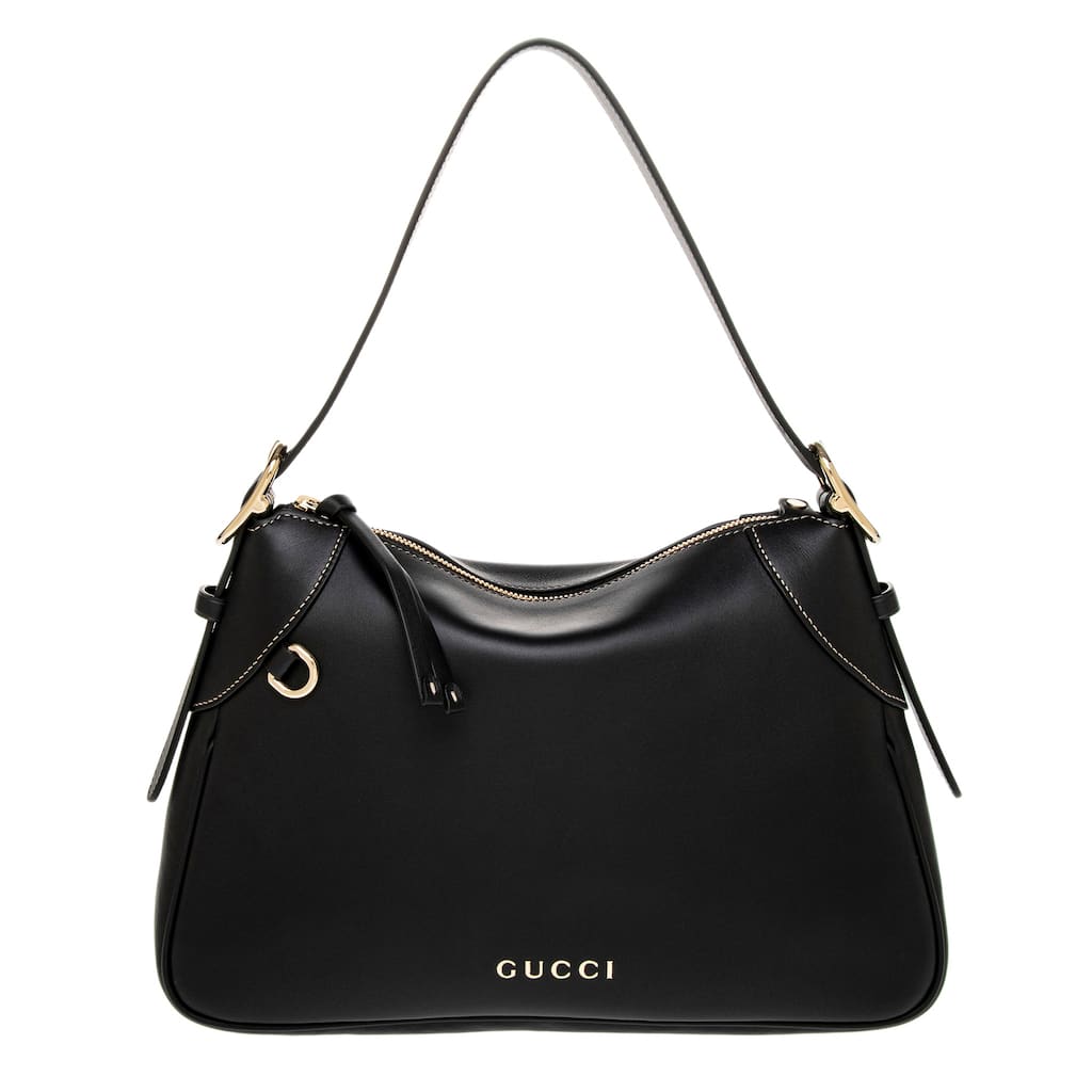 Gucci GG Emblem Medium Shoulder Bag
