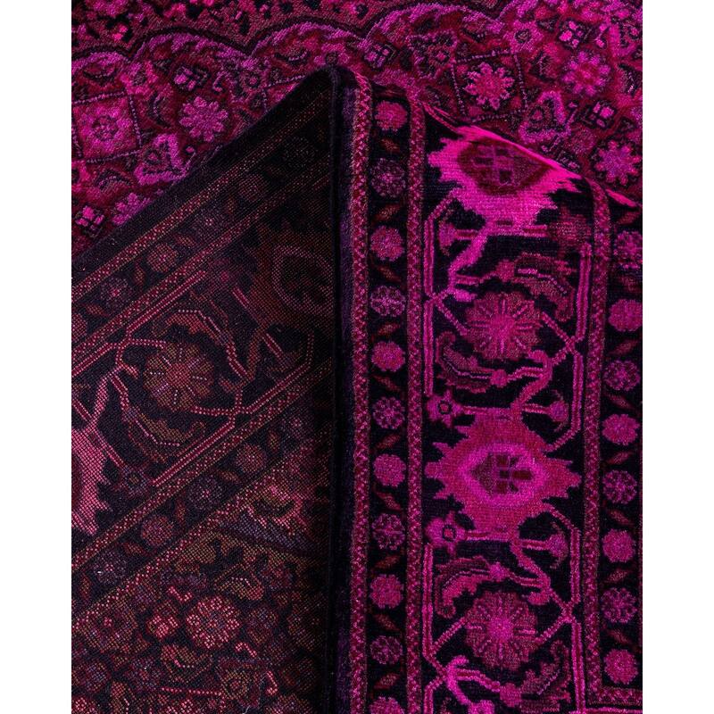 Fine Vibrance One-of-a-Kind Handmade Area Rug - Pink, 4' 10" x 6' 6" - 4' 10" x 6' 6"