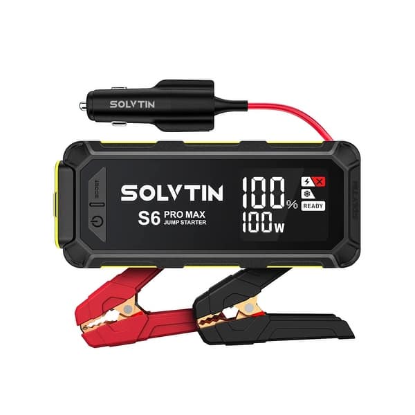 battery boost box Amazon.com: AUTOONE Car Jump Starter 6000A Battery Booster, Portable Battery  Pack for All Gas 10L Diesel, 12V Jump Box with Smart Jumper Cable for Car  Battery, Vehicle Lithium Starter, LCD Display, w/LED