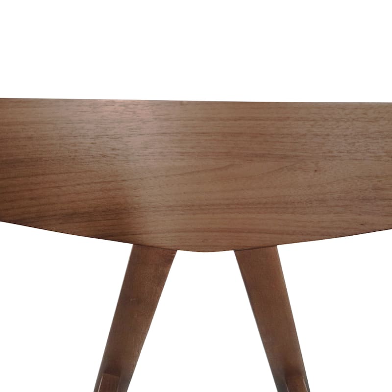 V-Back Dining Chair Set of 2, Upholstered Kitchen Side Chairs with Wood Frame