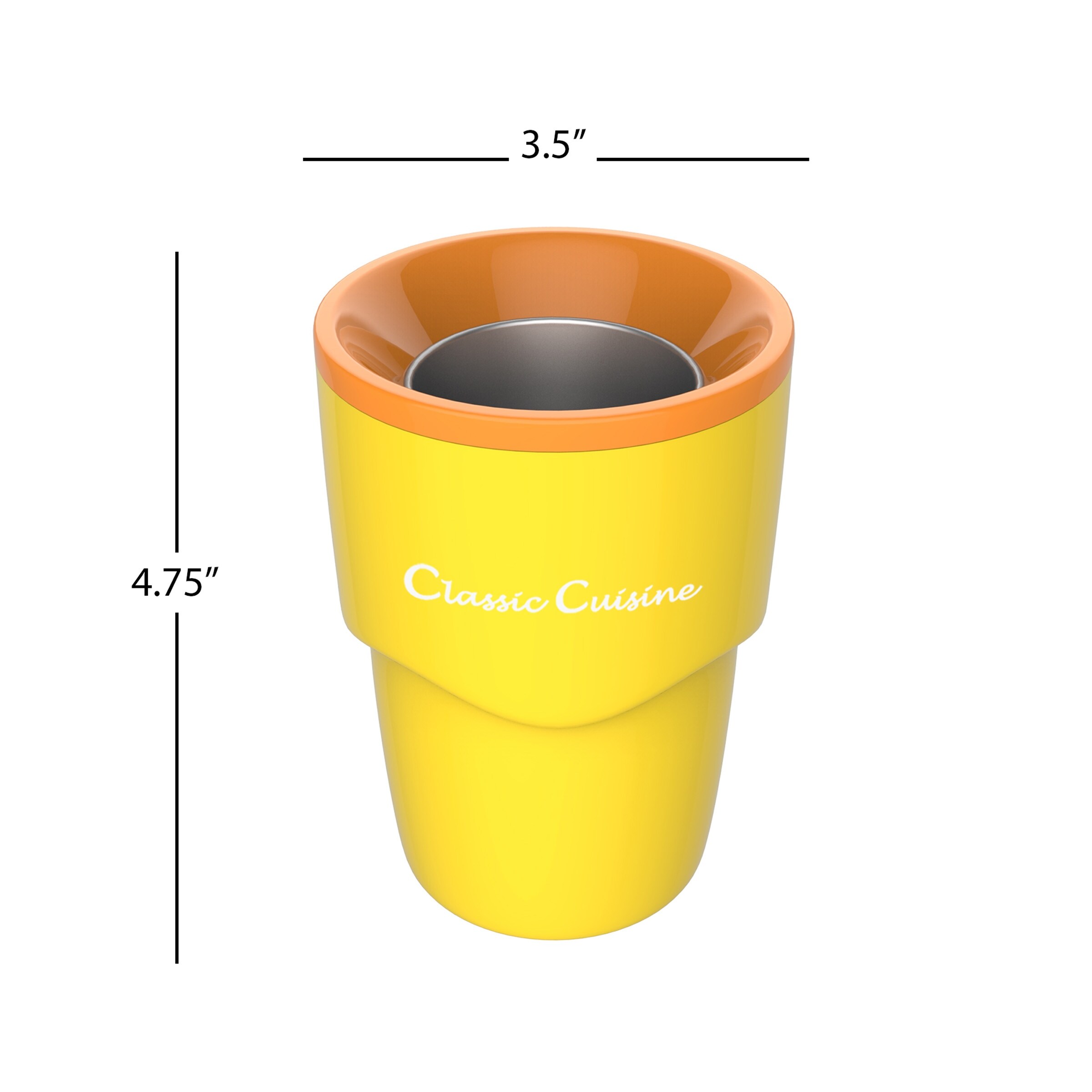 White Round Automatic Magnetic Stirring Coffee Mug, For Office,  Size/Dimension: 10*9*8