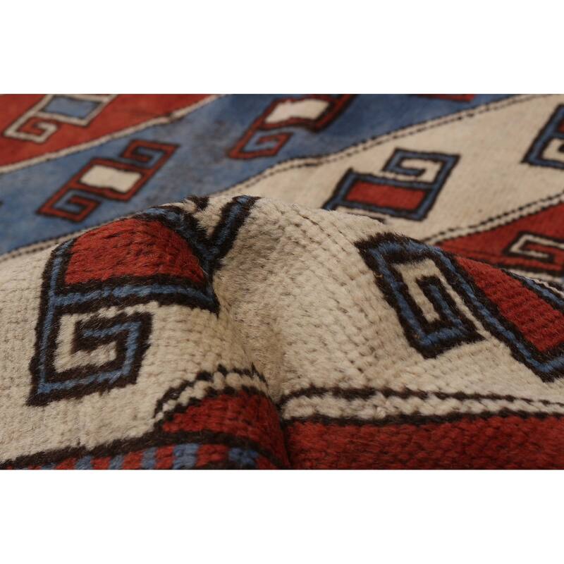 ECARPETGALLERY Hand-knotted Oushak Cream Wool Rug - 6'11 x 9'8