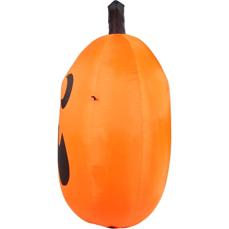 Haunted Hill Farm 4-Ft. Tall Pre-lit Inflatable Boo Sign