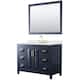 Option Dark Blue / Giotto Quartz Top / Brushed Gold