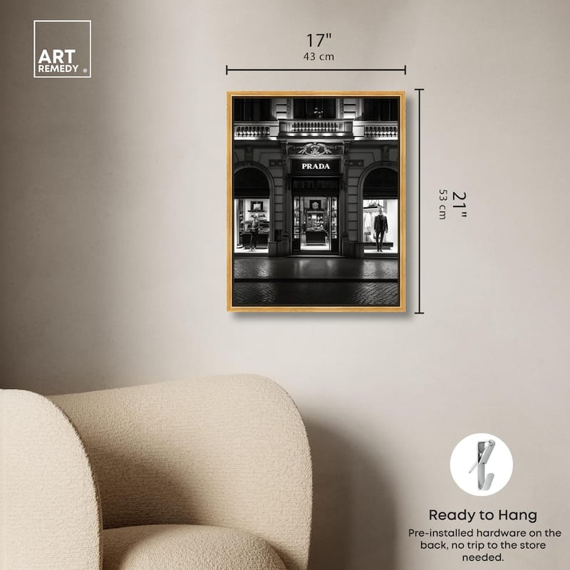 Fashion Presence Canvas by Art Remedy